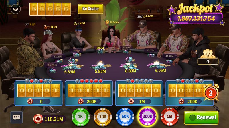 Lưu ý khi tham gia vào game bài poker 3d